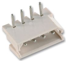 MOLEX 22-05-7065 Pin Header, Right Angle, Wire-to-Board, 2.5 mm, 1 Rows, 6 Contacts, Through Hole Right Angle