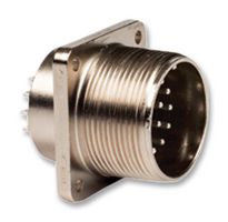 ITT CANNON CA02COME14S-6P01F0 Circular Connector, CA Series, MIL-DTL-5015 Series, Box Mount Receptacle, 6 Contacts