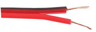 PRO POWER 32/0.2RBCOPPER50M Multicore Cable, Unscreened, 2 Core, 1 mm², 164 ft, 50 m