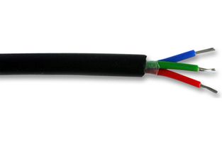 PRO POWER 850017 25M. Multicore Cable, DEF 7-2-3A, Unscreened, 3 Core, 0.22 mm², 82 ft, 25 m