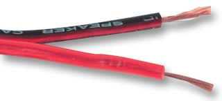 PRO POWER JY-1250RB Multicore Cable, Unscreened, 2 Core, 0.57 mm², 328 ft, 100 m