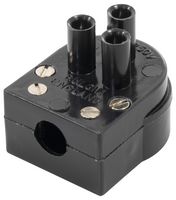 BULGIN LIMITED SA2403 High Power Connector, Plug, 250 VAC, 3 A, Cable Mount, Screw