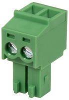 CAMDENBOSS CTBP92HD/2 Pluggable Terminal Block, 3.5 mm, 2 Ways, 28 AWG, 16 AWG, 1 mm², Clamp