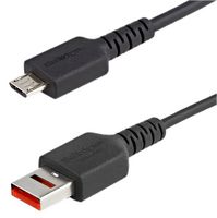 STARTECH USBSCHAU1M USB Cable, 3ft/1m Secure Charging Cable, USB-A to Micro, Data Blocker Power-Only Cable