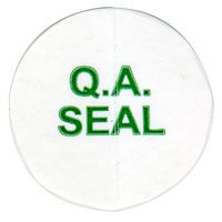 MULTICOMP PRO MP009765 Label, Tamperproof, 13 mm, Vinyl, QA Seal