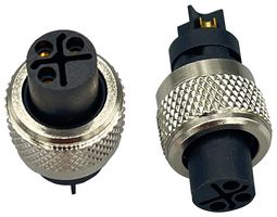 NORCOMP 858-SP3-203RLU4 SENSOR CONN, M12, 3POS, RCPT, CABLE