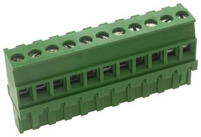 MULTICOMP PRO MC200-50811 TERMINAL BLOCK PLUGGABLE 11 POSITION, 24