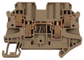 SCHNEIDER ELECTRIC NSYTRV44 TERMINAL BLOCK, DIN RAIL, 4 POSITION, 26