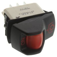 APEM KL46FAXXG126N01616 ROCKER SWITCH, DPDT, 10A, 24VDC, PANEL
