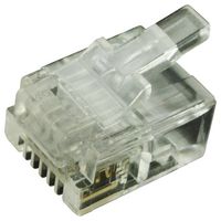 MULTICOMP MTP-66-U-S CAT5 RJ12 MODULAR PLUG, 6 POSITION, 1 PO