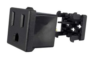 QUALTEK ELECTRONICS 739W-X2/03 CONNECTOR, POWER ENTRY, RECEPTACLE, 15A