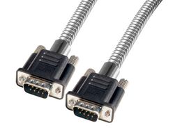 L-COM CSMT9MM-2.5 CA DB9M/M MTL ARMR 2.5