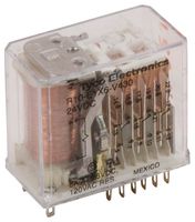 TE CONNECTIVITY - POTTER&BRUMFIELD R10-E1X6-V430 RELAY, 6PDT, 120VAC, 30VDC, 5A