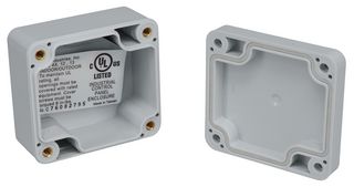 BUD INDUSTRIES PN-1320-A ENCLOSURE, WALL MOUNT, PC, GREY