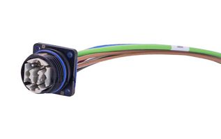 HARTING 33503199141005 ENET CABLE, F+B PFT PLUG-FREE END, 0.5M