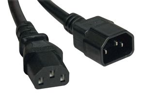 SCS 770118 POWER CORD, IEC C13 TO IEC C14, 8 24AK6674