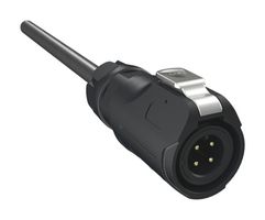 AMPHENOL COMMUNICATIONS SOLUTIONS MRDAP04CAPC00 CABLE ASSY, 4P CIR PLUG-FREE END, 3M