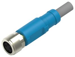 TE CONNECTIVITY T4061320003-007 SENSOR CORD, 3P, M8 RCPT-FREE END, 10M