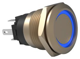CARLING TECHNOLOGIES AV1-4B211E-R00 ANTI VANDAL SW, SPST-NO/NC, 10.1A, 12V