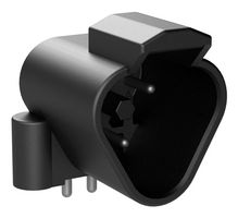 AMPHENOL SINE/TUCHEL ATF13-3P-BM13. BOARD MOUNT HEADER, RIGHT ANGLE, AT, 3 PIN, SCREW BOSS, TIN PLATE