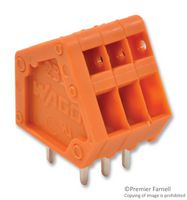 WAGO 233-403 TERMINAL BLOCK, PCB, 3 POSITION, 28-20AW