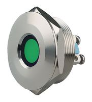 DIALIGHT 623-1204-304F 30MM PANEL MOUNT INDICATORS, GREEN