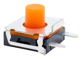 E-SWITCH TL6155AF350Q TACTILE SW, SPST-NO, 0.05A, 32VDC, 350GF