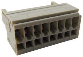 WAGO 734-108. TERMINAL BLOCK PLUGGABLE, 8 POSITION, 28