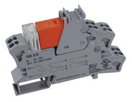 WAGO 788-515. RELAY, DPDT, 250VAC, 8A