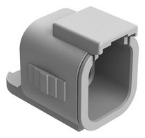 AMPHENOL SINE/TUCHEL ATM06-6S-CAP DUST CAP, 6POS, GREY,THERMOPLASTIC