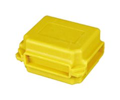 AMPHENOL ANYTEK AX0300400000G WATERPROOF BOX, 53MM X 39MM X 24MM, YEL