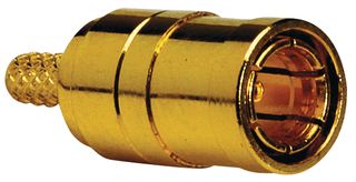 AMPHENOL RF 142186. RF/COAXIAL, SMB PLUG, STRAIGHT, 50 OHM,