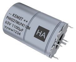KEMET PHH227HML4470ME4 CAP, ALU ELEC, HYBRID, 4700UF/25V/RADIAL