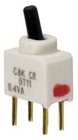 C&K COMPONENTS GT21MCBE.. TOGGLE SWITCH, DPDT, ON-ON