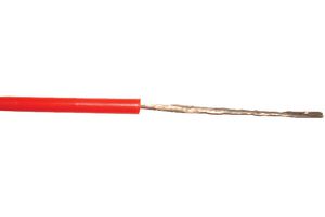 BELDEN 8898 002500 TEST PROD WIRE, 500FT, 18AWG, COPPER, RED, 10KV