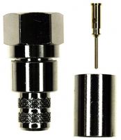 AMPHENOL RF 222123 RF/COAXIAL, F PLUG, STRAIGHT, 75 OHM, CR