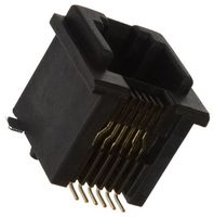 AMPHENOL COMMUNICATIONS SOLUTIONS 87545-4111LF CAT3 MODULAR JACK, 6 POSITION, 1 PORT