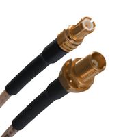 JOHNSON - CINCH CONNECTIVITY 415-0016-MM250. RF COAX, MCX PLUG-BULKHEAD JACK, 250MM