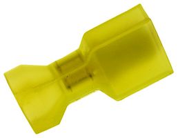 TE CONNECTIVITY - AMP 4-521097-2 TERMINAL, MALE DISCONNECT, 0.25IN YELLOW
