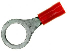 TE CONNECTIVITY - AMP 2-34151-1 TERMINAL, RING TONGUE, 5/16IN, CRIMP RED
