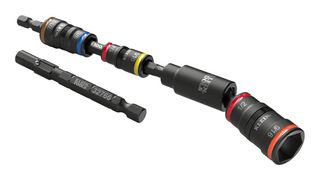 KLEIN TOOLS 32984 SWIVEL FLIP SOCKET SET, 6PC