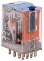 TURCK C9-A41FX/012VDC RELAY, 4PDT, 250VAC, 30VDC, 5A