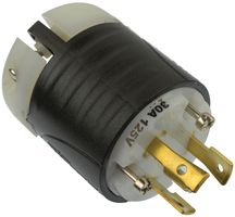 LEGRAND PASS & SEYMOUR L530P CONNECTOR, POWER ENTRY, PLUG, 30A
