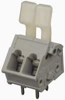 WAGO 256-402/333-000 TERMINAL BLOCK, PCB, 2 POSITION, 28-12AW