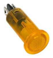 DIALIGHT 655-1303-104F PANEL INDICATOR, YELLOW, 12V, SOLDER