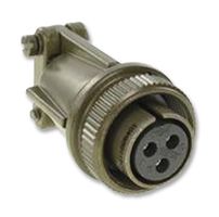 AMPHENOL INDUSTRIAL MS3106E16-10S. CIRCULAR CONNECTOR, PLUG, SIZE 16-10, 3