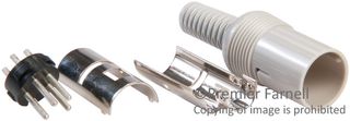 SWITCHCRAFT/CONXALL 09GM4MX CONNECTOR, DIN, PLUG, 4 POSITION