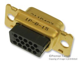 TE CONNECTIVITY - AMP 206498-1 D SUB SHELL, HD, PLUG, 15 POSITION, BRASS