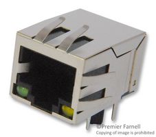 EDAC A63-113-331P431 CONNECTOR, RJ45, JACK, 8P8C, 1PORT