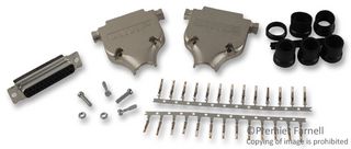 AMP - TE CONNECTIVITY 749806-9 D SUB CONNECTOR, STANDARD, 25 POSITION,